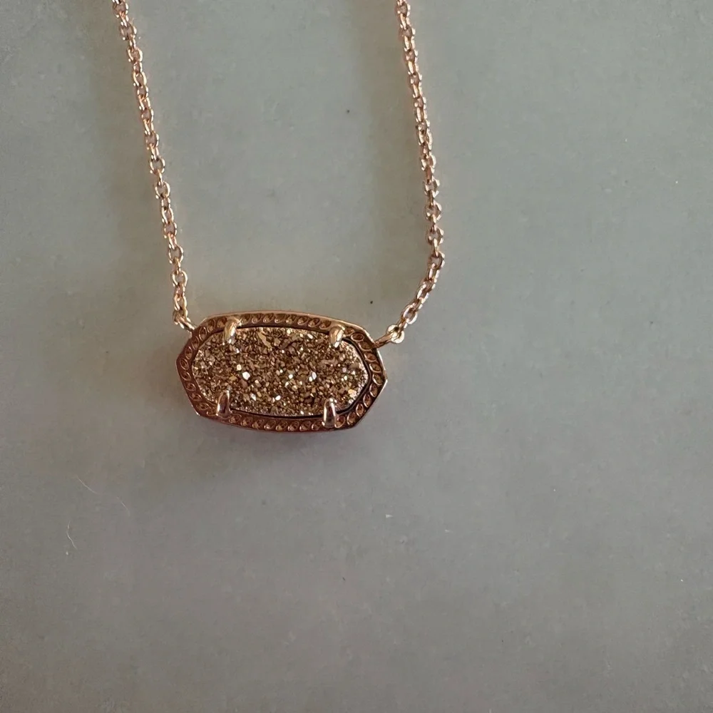 Kendra Scott Delicate Rose Gold Pendant Necklace - Women's Jewelry